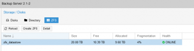 Ssd fragmentation store