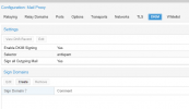 proxmox mail gateway dkim setup