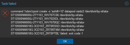 Creating RAIDZ2 with different hard drive sizes | Proxmox Support