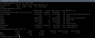 RAM Disk in LXC not showing usage in PVE | Proxmox Support Forum